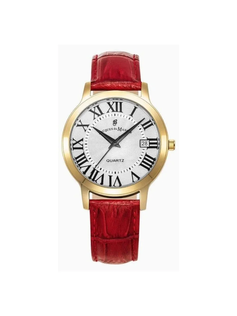 NWT Jacques Du Manoir Genesis Gents White Dial Men's Watch